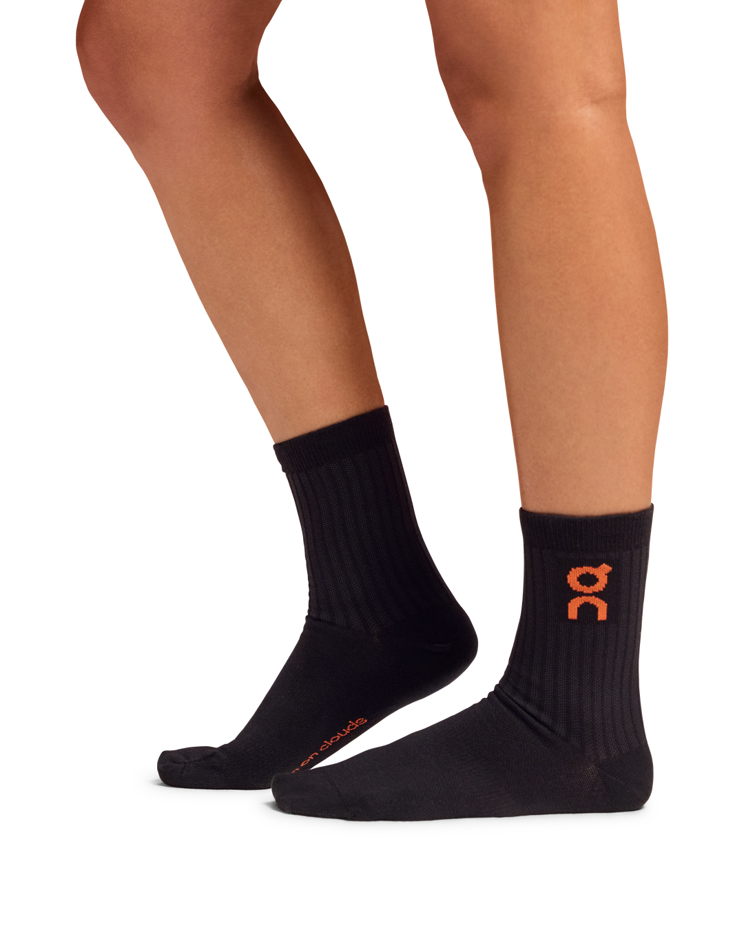 On Logo Sock 3-Pack Unisex - Spice/ Mulberry