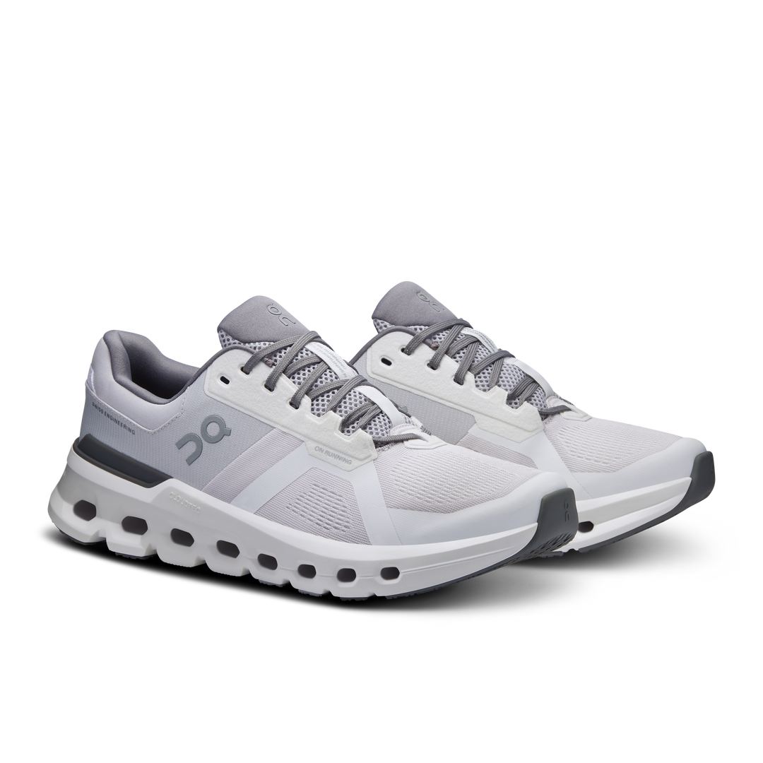 ON Mens Cloudrunner 2 - Frost/White - Stability