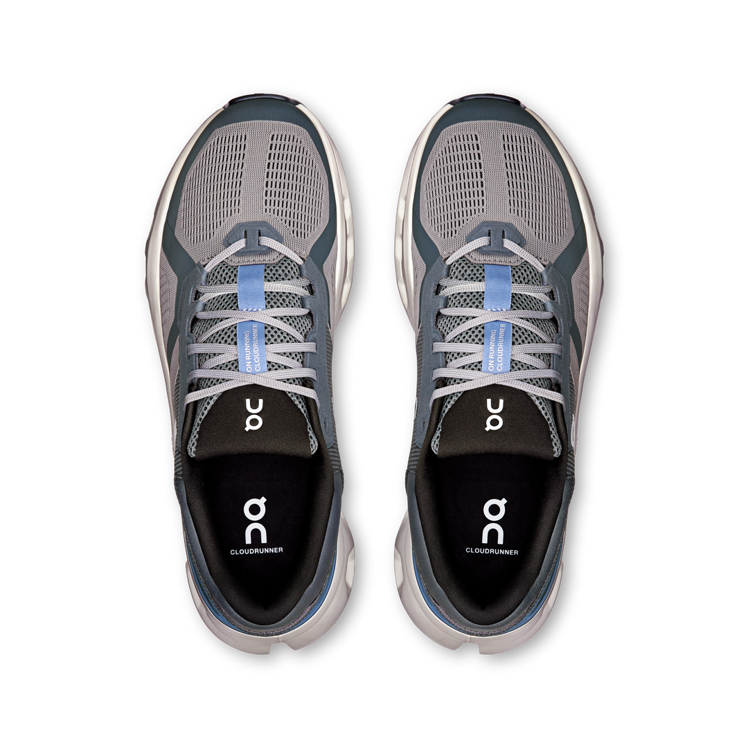 ON Mens Cloudrunner 2 - Alloy/Chambray - Stability - SS25