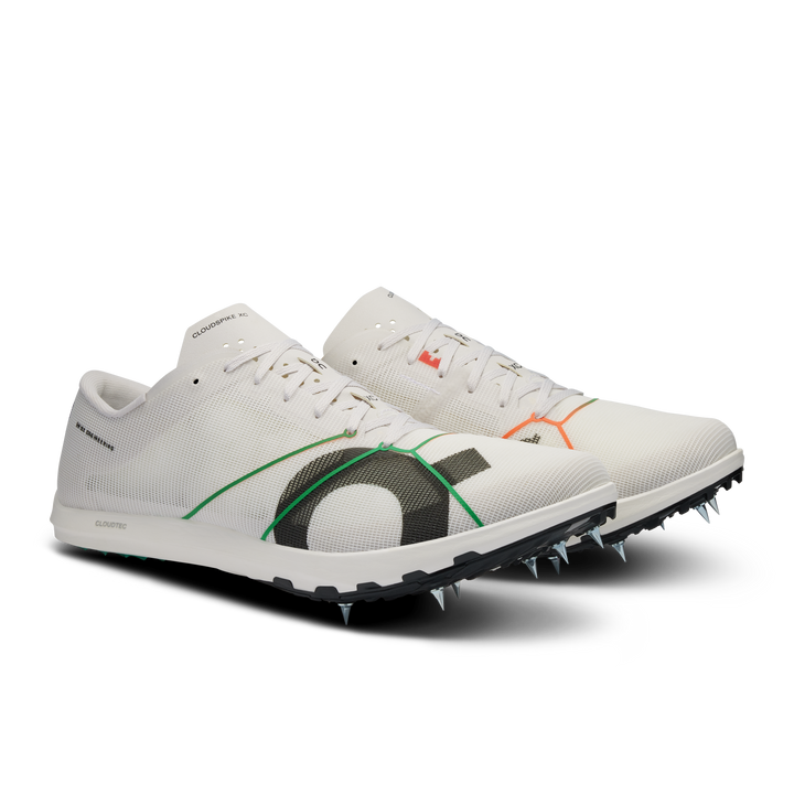 On Mens Cloudspike XC - Frost/White