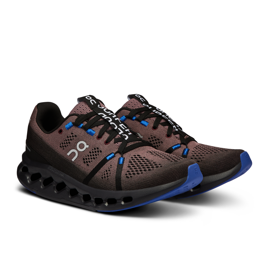 ON Womens Cloudsurfer - Black/Cobalt