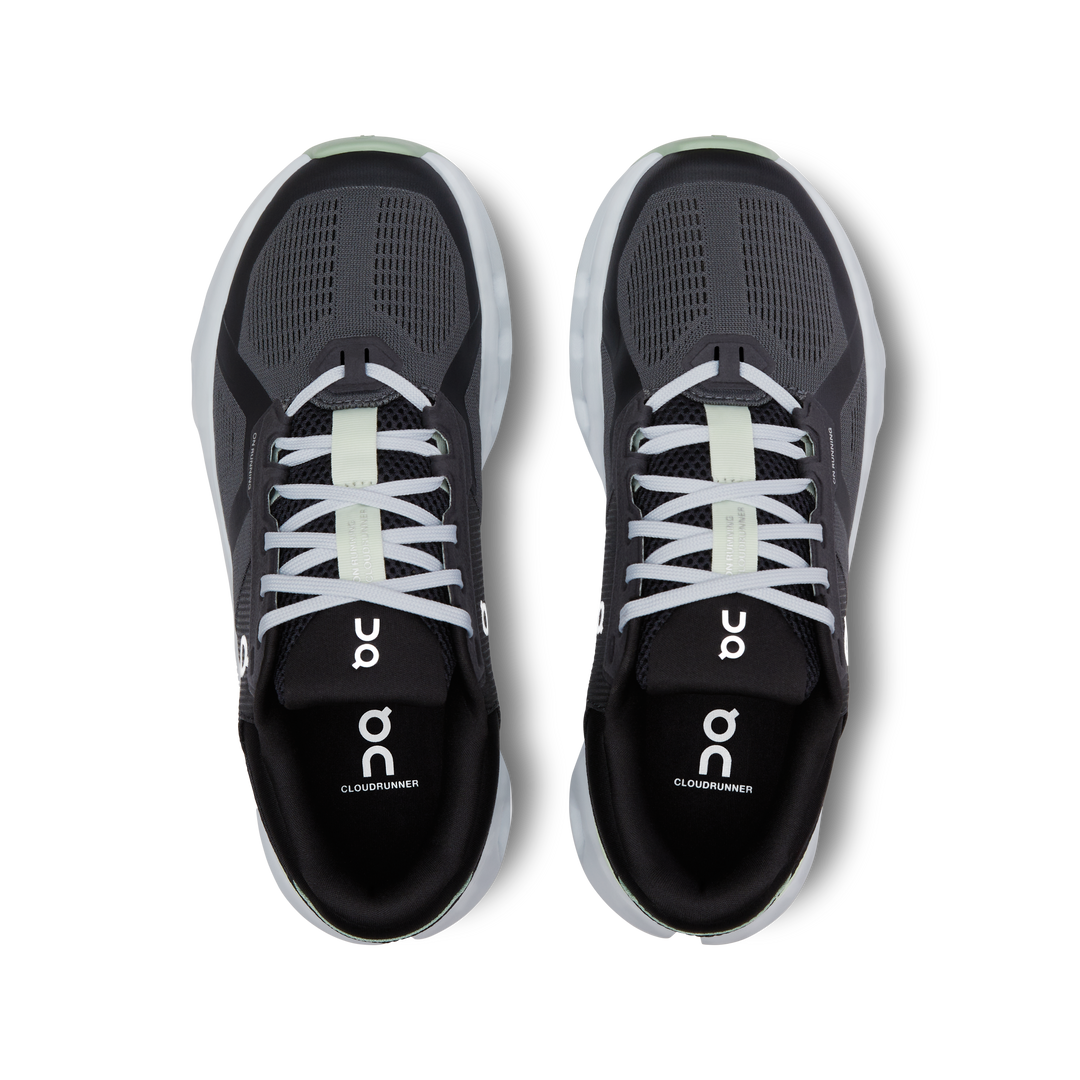 ON Womens Cloudrunner 2 - Shadow/Lima - Stability