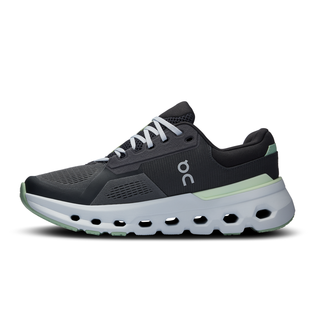 ON Womens Cloudrunner 2 - Shadow/Lima - Stability