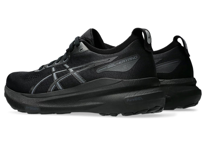 Asics Womens Gel Kayano 31 - Black/Black - Stability