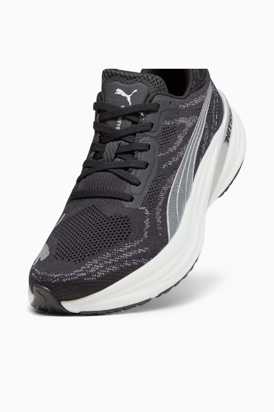 Puma Mens Magnify NITRO 2 - Puma Black/Puma White/Puma Silver - Neutral