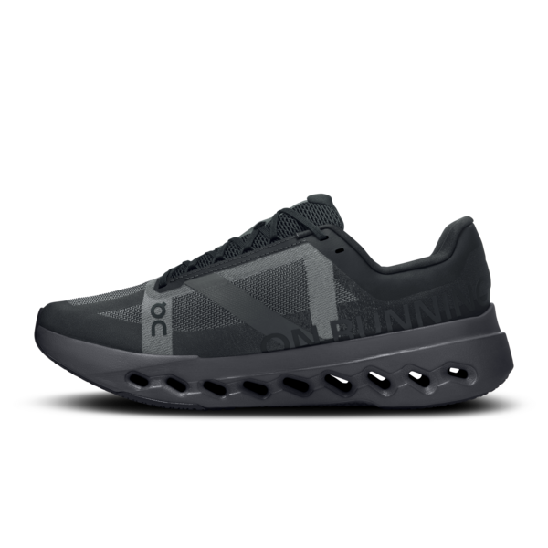 ON Mens Cloudsurfer Next Wide - 2E Width - Black/Eclipse