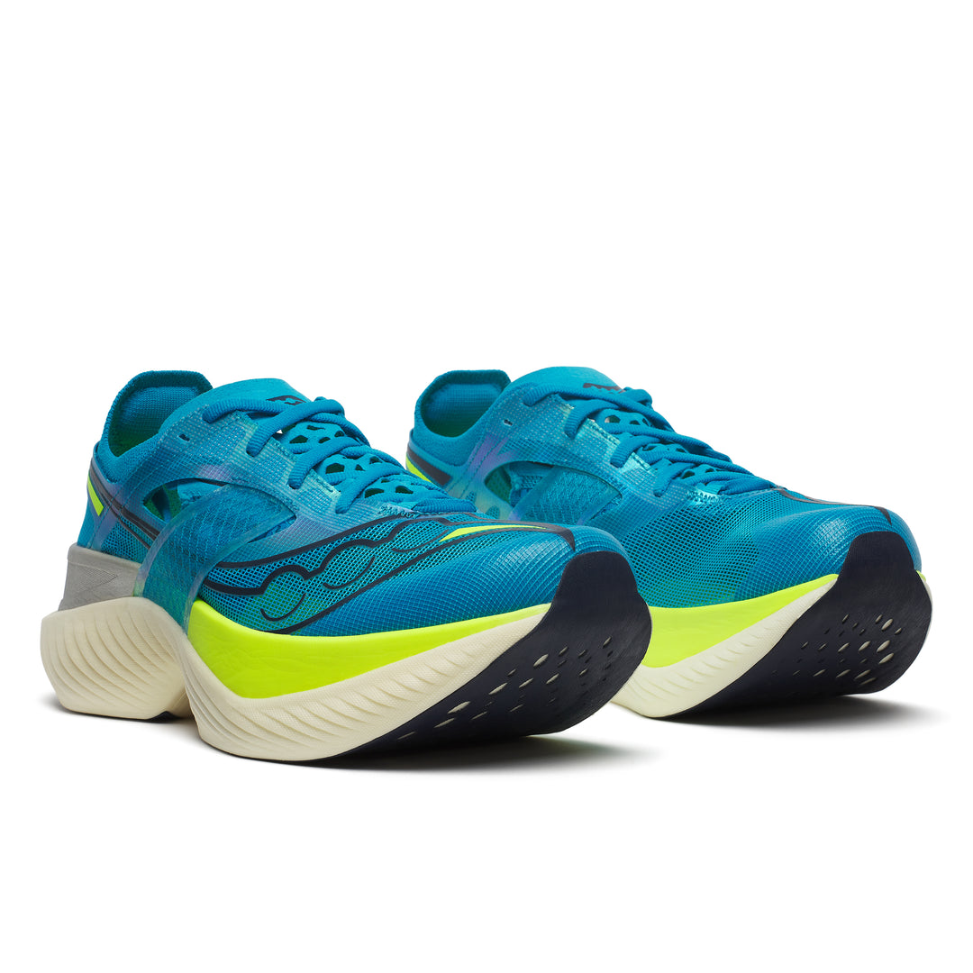 Saucony Mens Endorphin Elite - Viziblue/Citron - Neutral