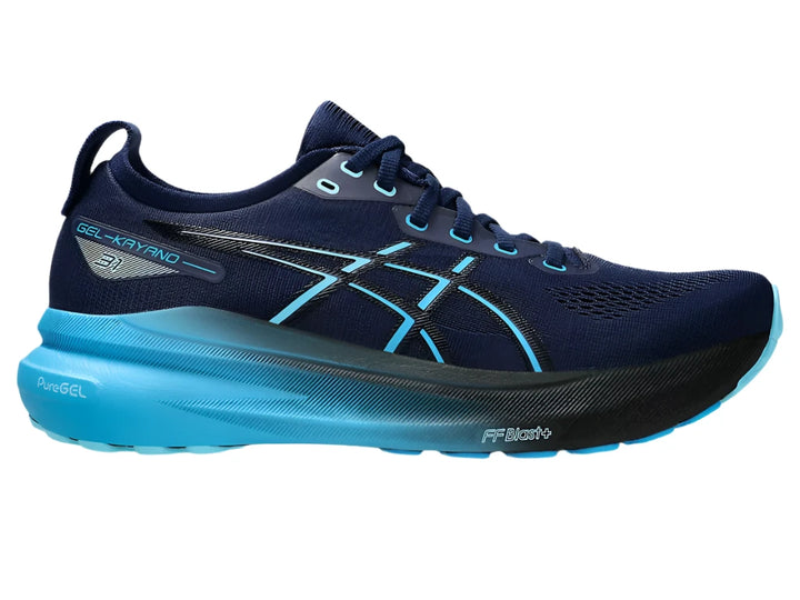 Asics Mens Gel Kayano 31 - Blue Expanse/Digital Aqua - Stability