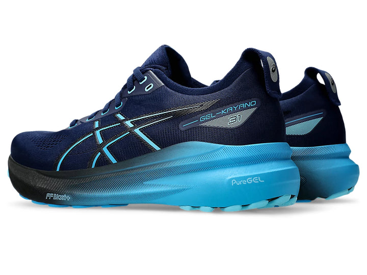 Asics Mens Gel Kayano 31 - Blue Expanse/Digital Aqua - Stability