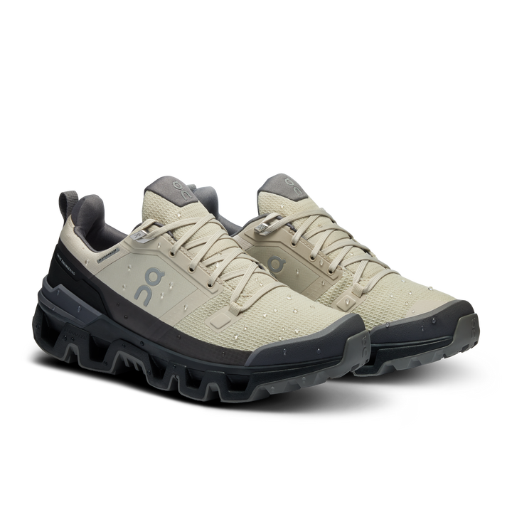 ON Womens Cloudwander Waterproof - Sand/Black - Trail