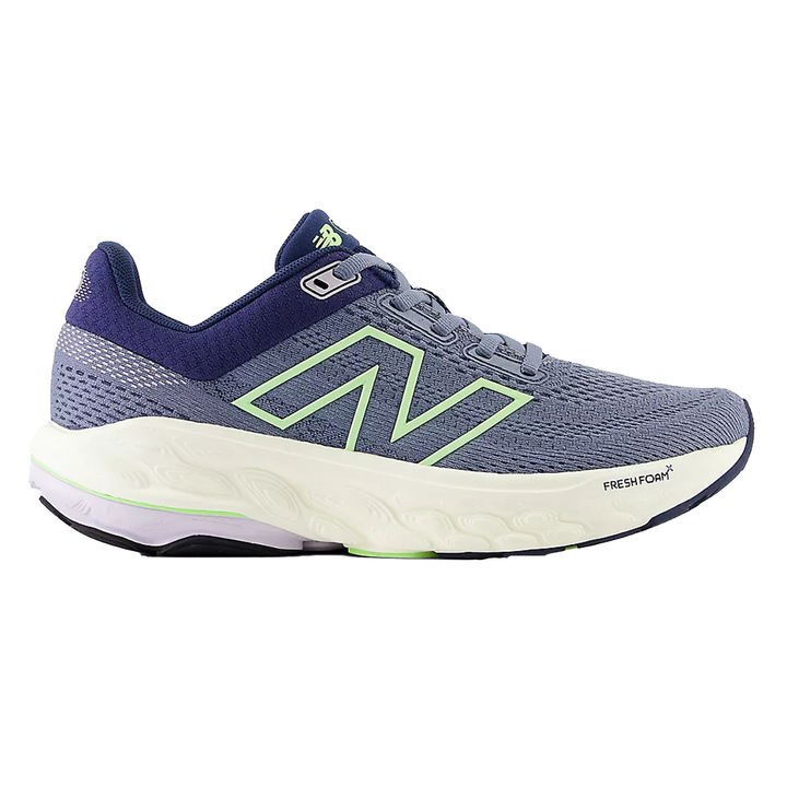 New Balance Womens 860v14 - Arctic Grey/Sea Salt/Bleached Lime Glo - Stability