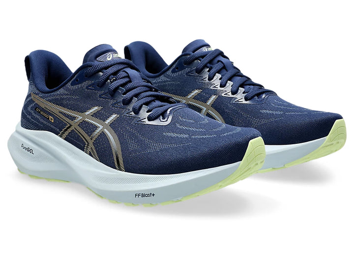 Asics Womens GT-2000 13 - Blue Expanse/Champagne - Stability