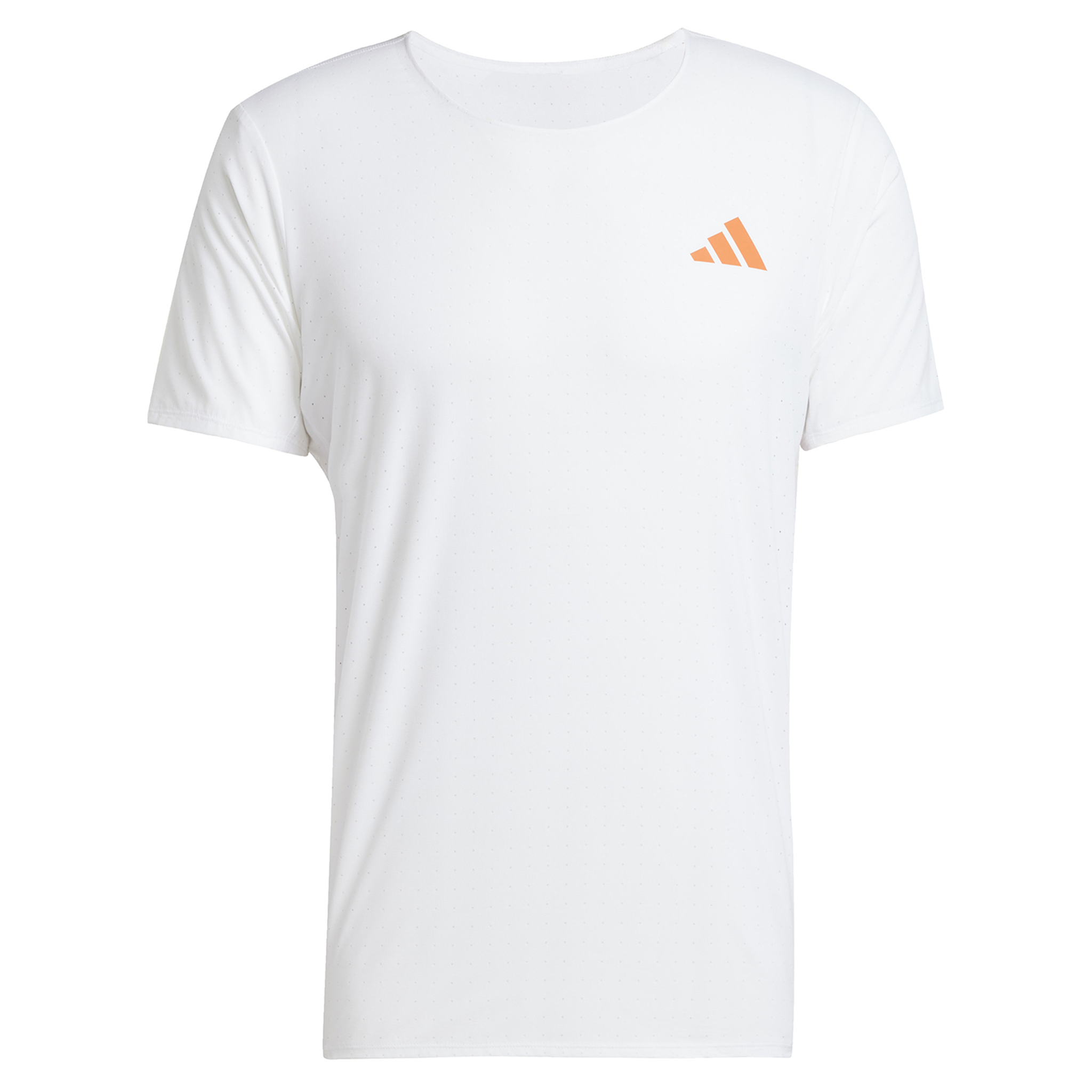 Adidas Mens Adizero Tee - White