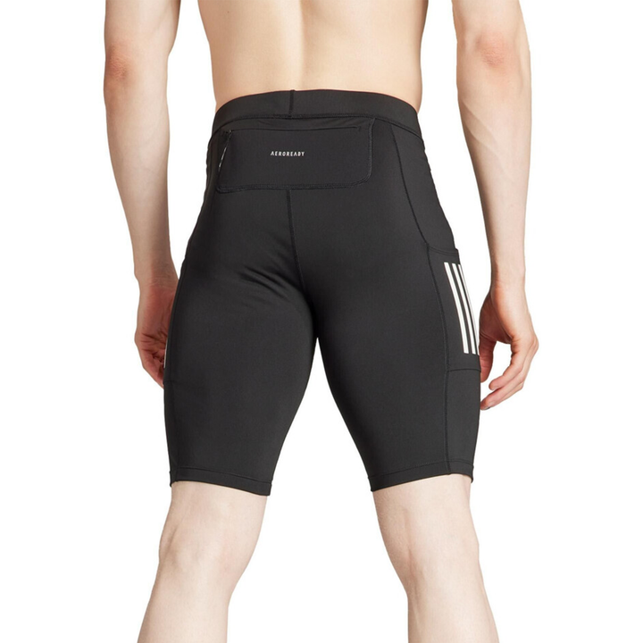 Adidas Mens Own The Run Short Tights - Black