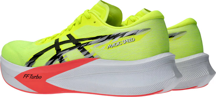 Asics Mens Magic Speed 4 - Safety Yellow/Black - Racing