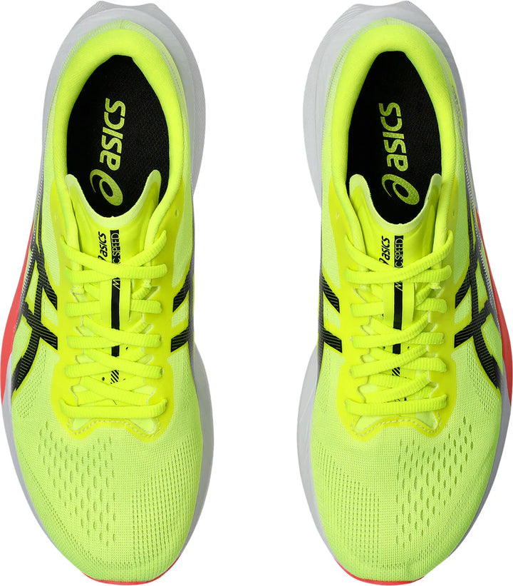 Asics Mens Magic Speed 4 - Safety Yellow/Black - Racing