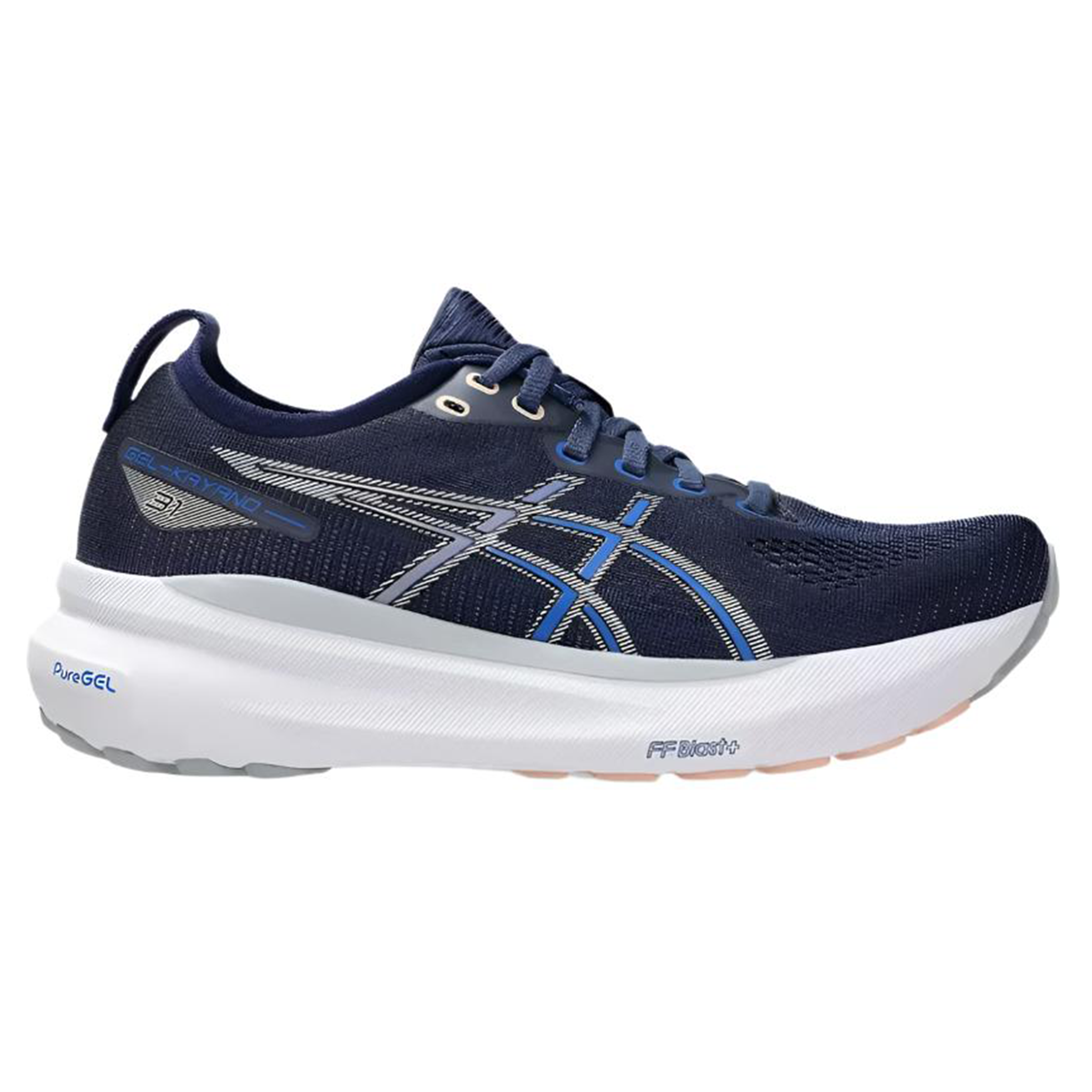 Asics Womens Gel Kayano 31 - Indigo Blue/Pure Silver - Stability - SS25