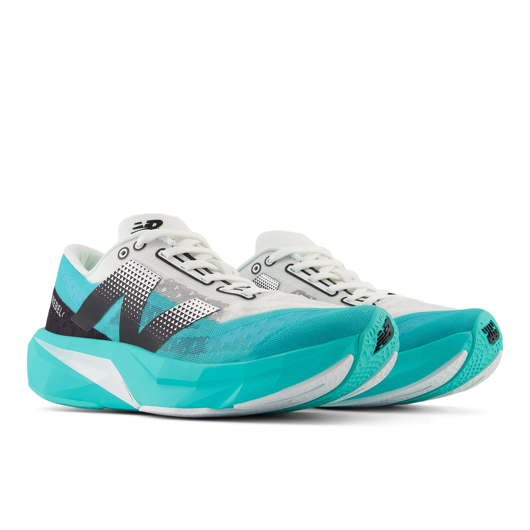 New Balance Womens FuelCell Rebel V4 - Cyber Jade/White/Black - Neutral