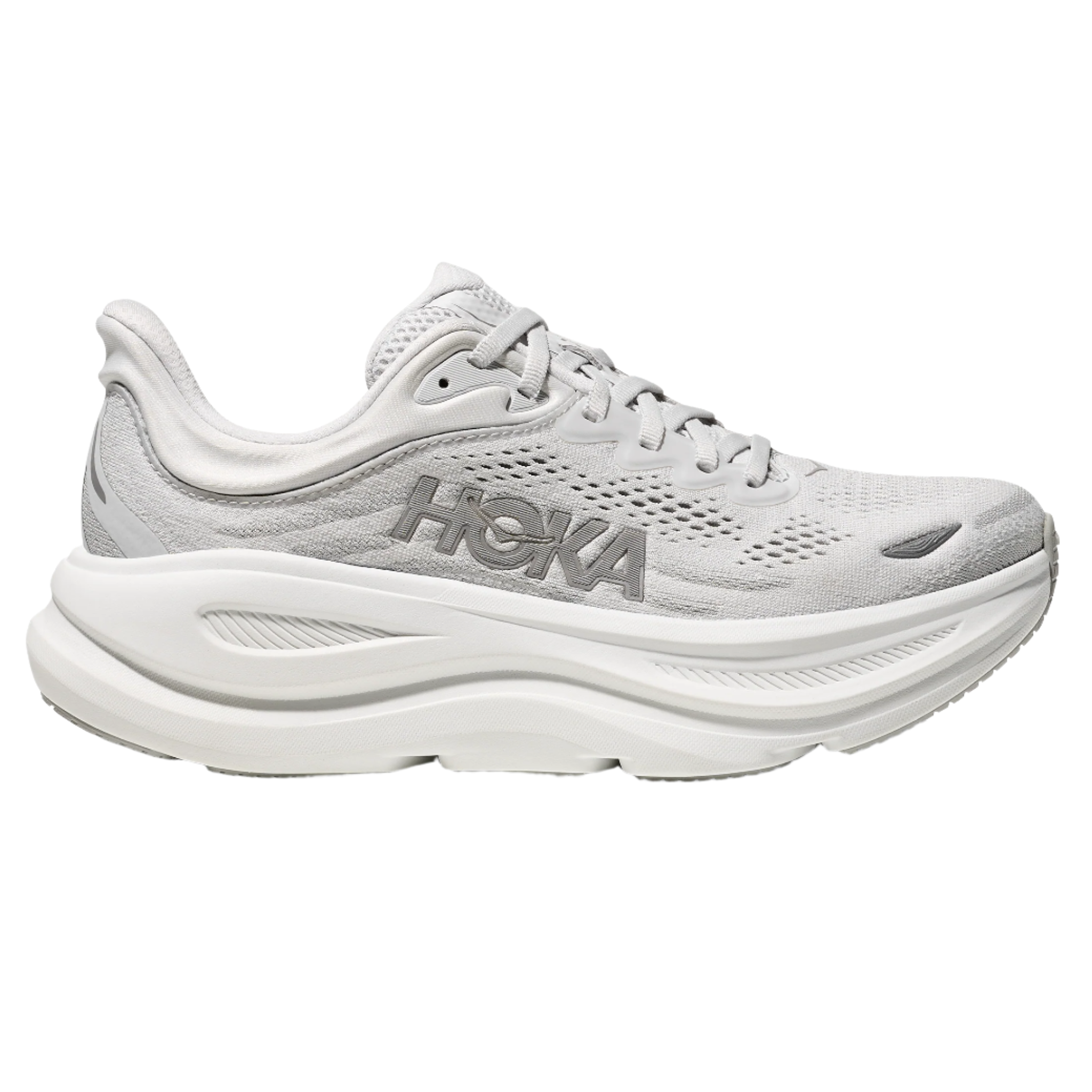 Hoka Womens Bondi 9 - Stardust/Silver - Neutral - SS25