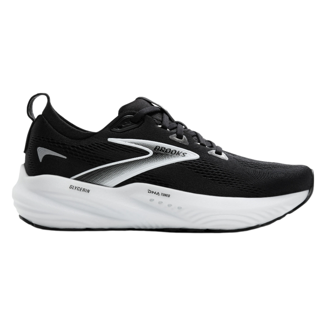 Brooks Mens Glycerin 22 - Black/Grey/White - Neutral - SS25