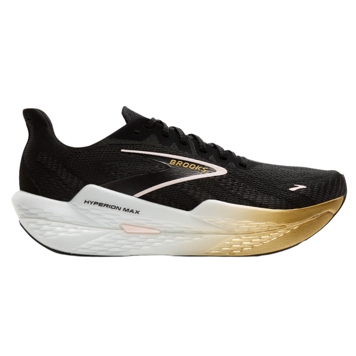 Brooks Mens Hyperion Max 2 - Black/Gold/Pink - Neutral - SS25