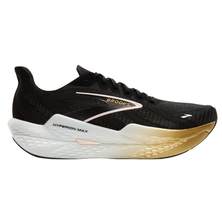 Brooks Womens Hyperion Max 2 - Black/Gold/Pink - Neutral - SS25