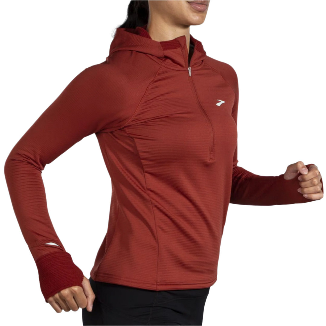 Brooks notch thermal hoodie online