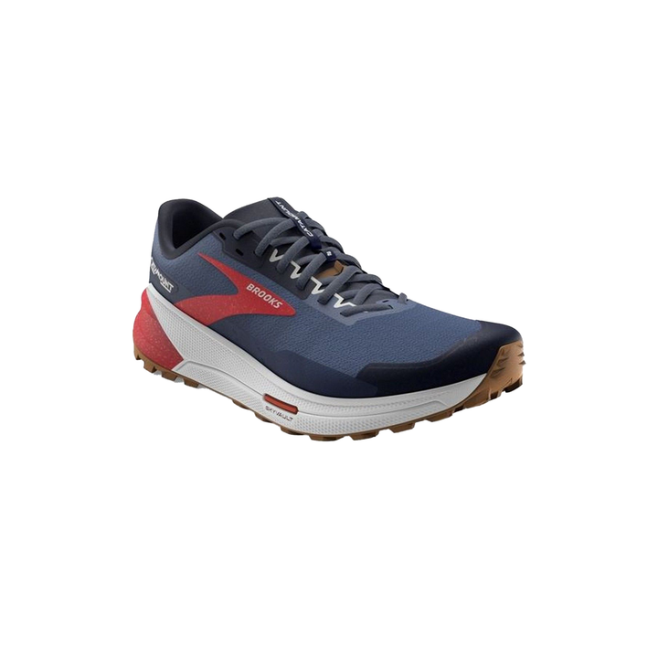 Brooks Womens Catamount 2 - Navy/Bittersweet/Peacoat - Trail