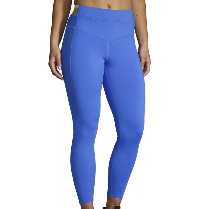 Brooks Womens Run Within 7/8 Tight - Bluetiful