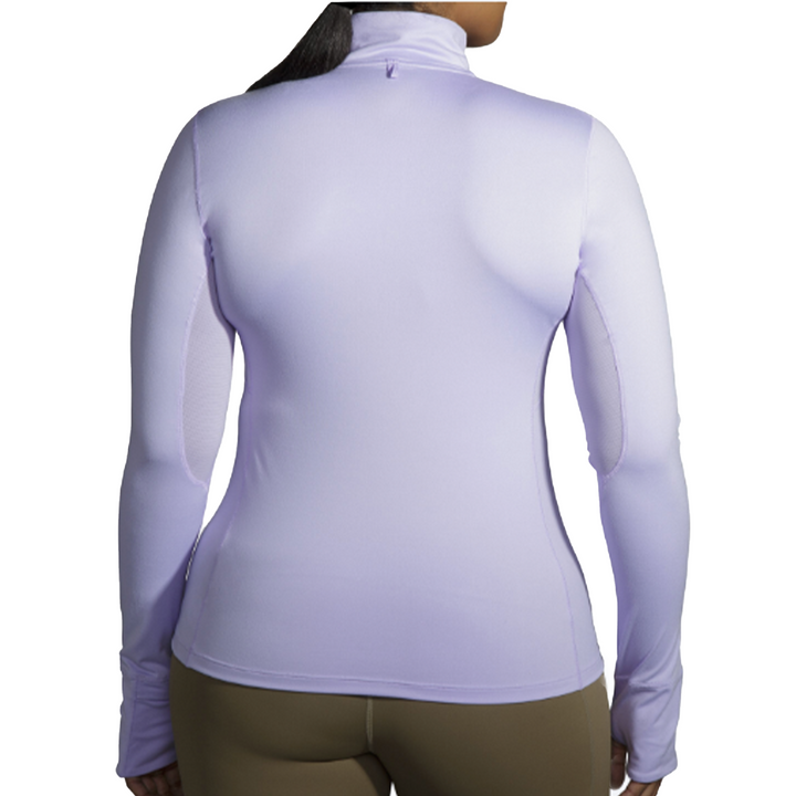 Brooks Womens Dash 1/2 Zip - Violet Dash