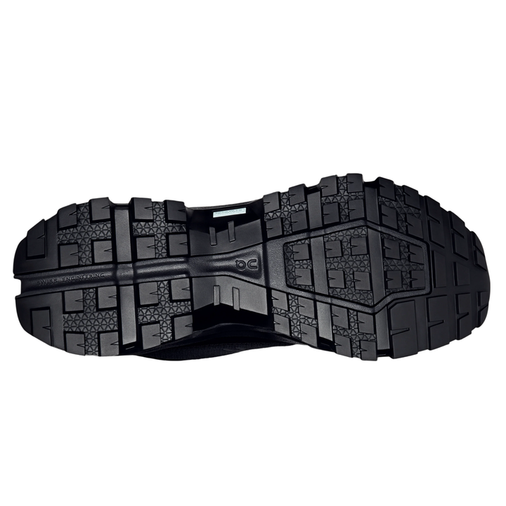 ON Mens Cloudrock Low Waterproof - Black/Black - Trail - SS25