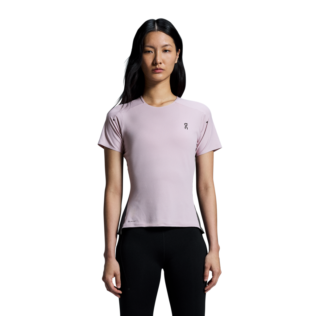 ON Women's Performance-T - Mauve/Eclipse