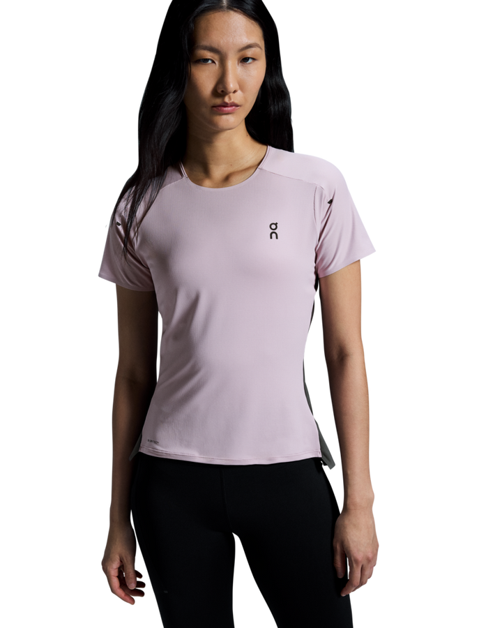 ON Women's Performance-T - Mauve/Eclipse