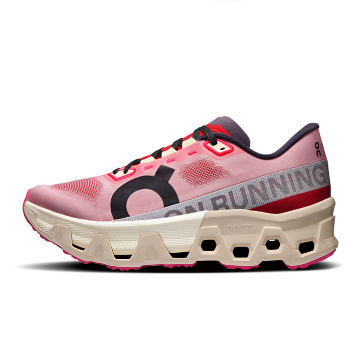 ON Womens Cloudmonster Hyper - Red/Cream - SS25