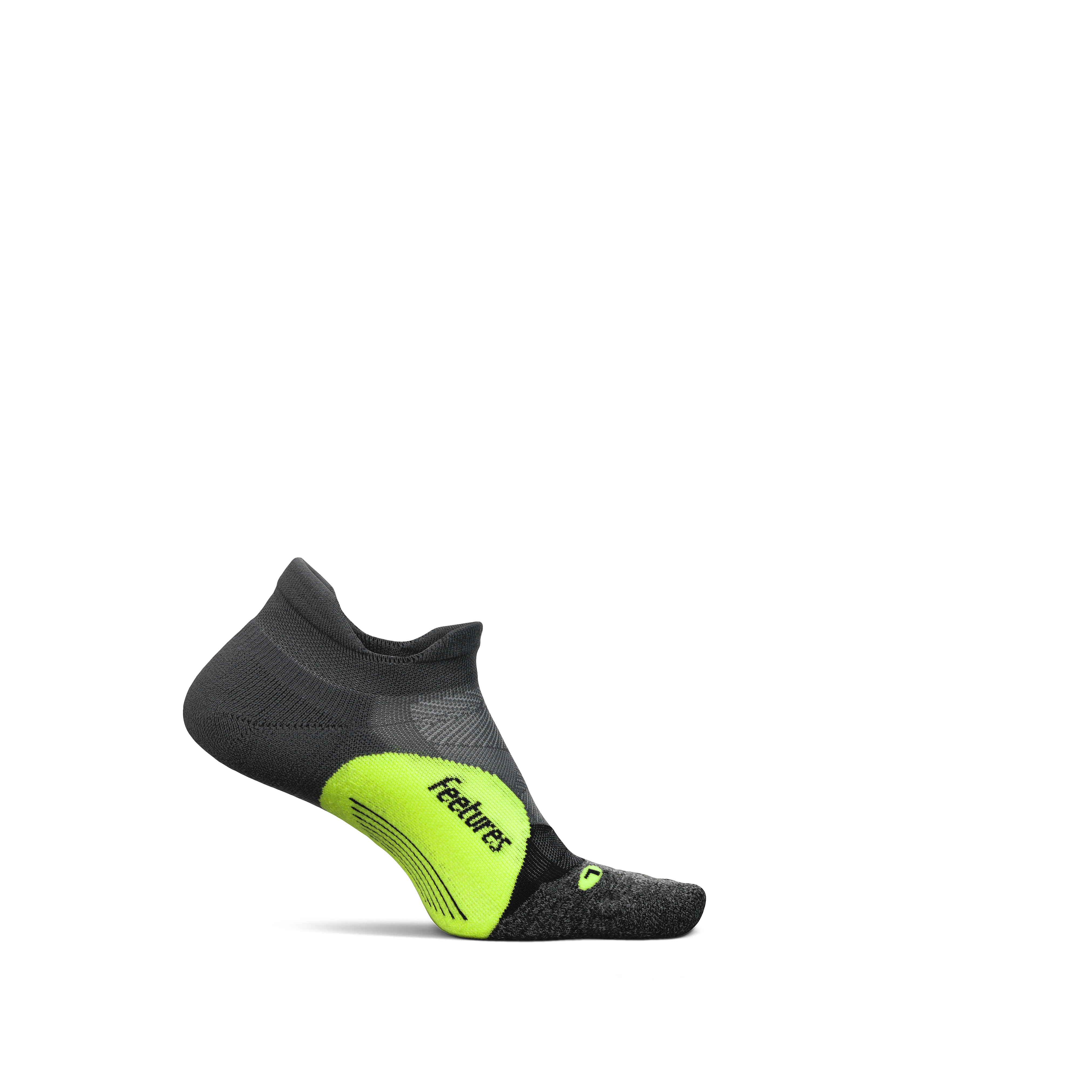 Feetures Elite Light Cushion No Show - Midnight Neon