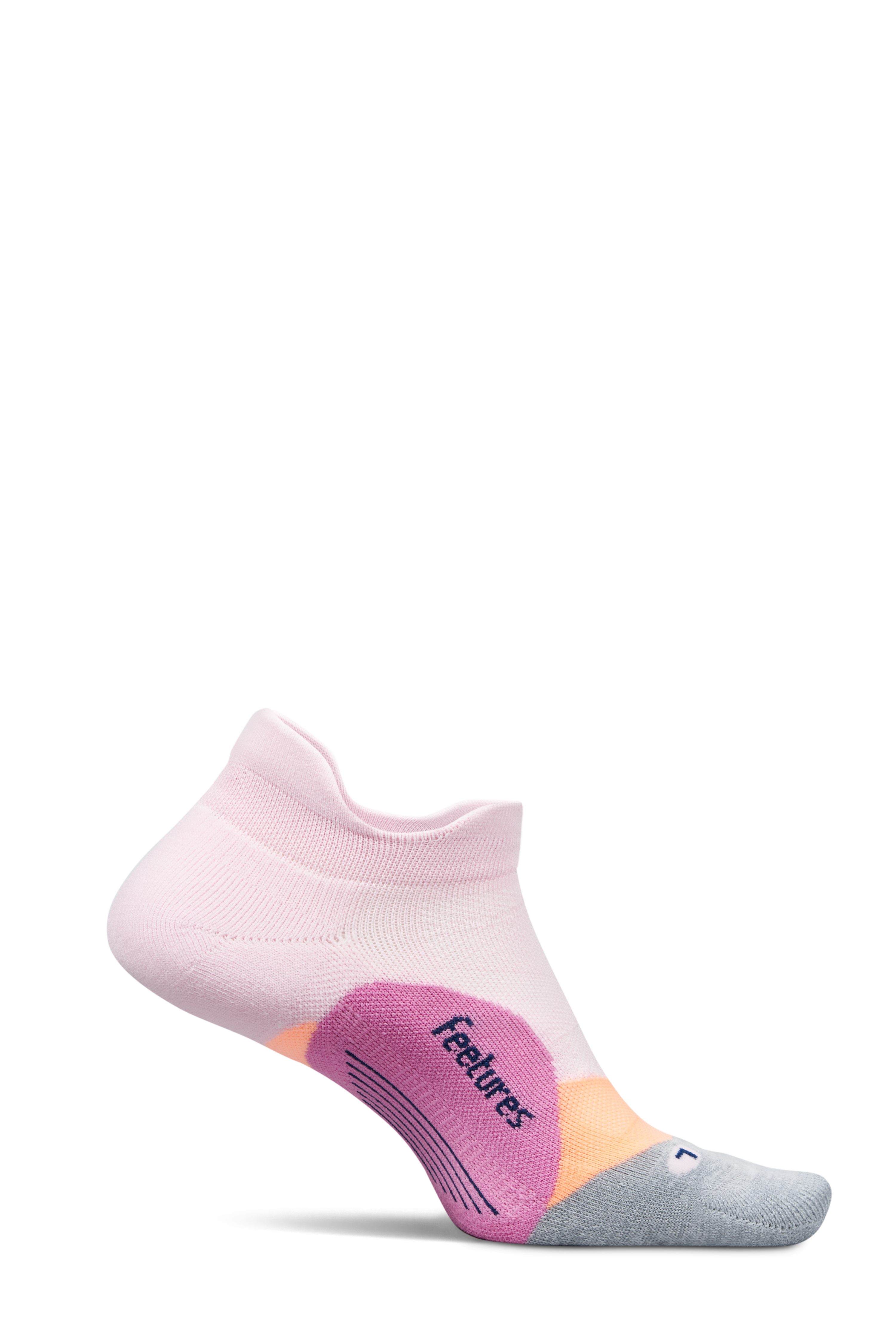 Feetures Elite Light Cushion No Show - Pink/Blitz