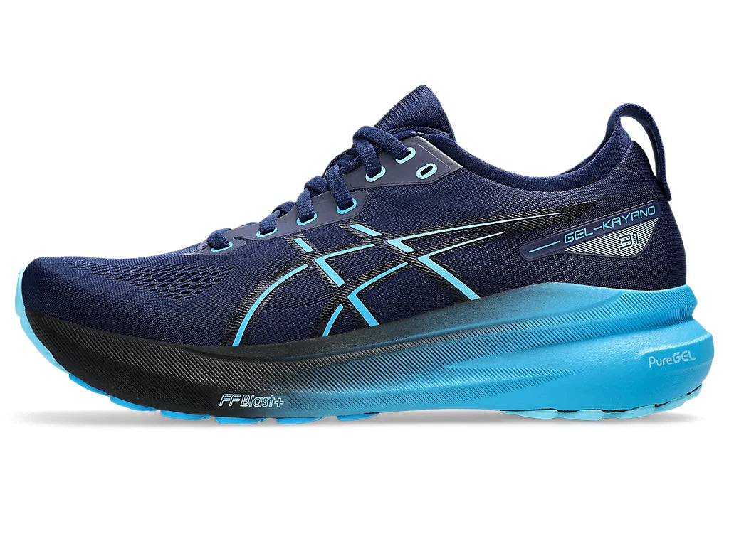 Asics Mens Gel Kayano 31 - Blue Expanse/Digital Aqua - Stability