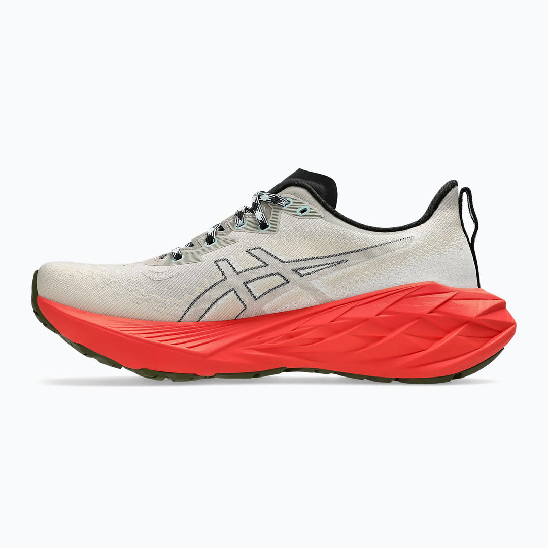 Asics Mens Novablast 4 TR - Nature Bathing/Red Snapper - Neutral