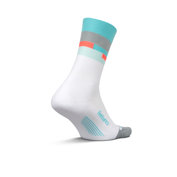 Feetures Elite Light Cushion Mini Crew - Aquatic White - SS25