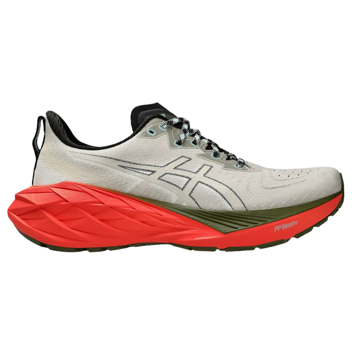 Asics Mens Novablast 4 TR - Nature Bathing/Red Snapper - Neutral