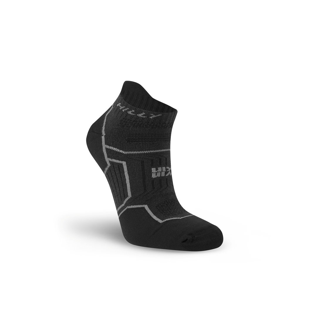 Hilly Twin Skin Socklet - Black/Anthracite - SS25