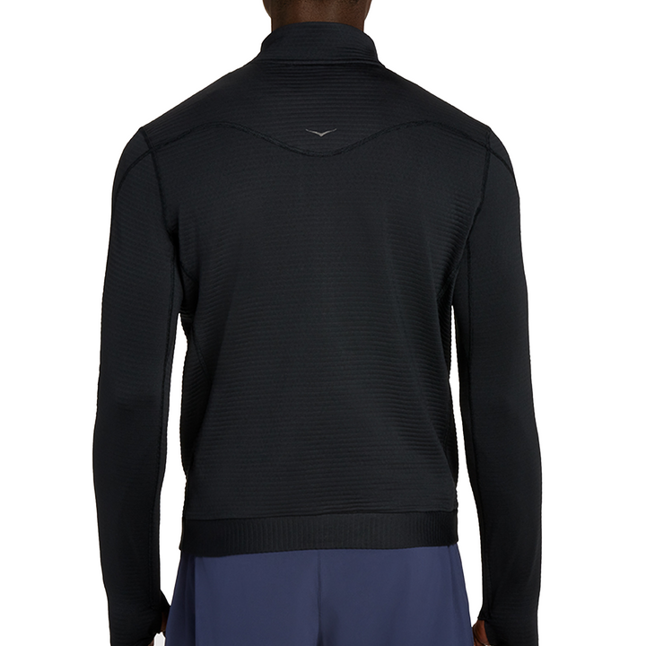 Hoka Mens 1/2 Zip - Black