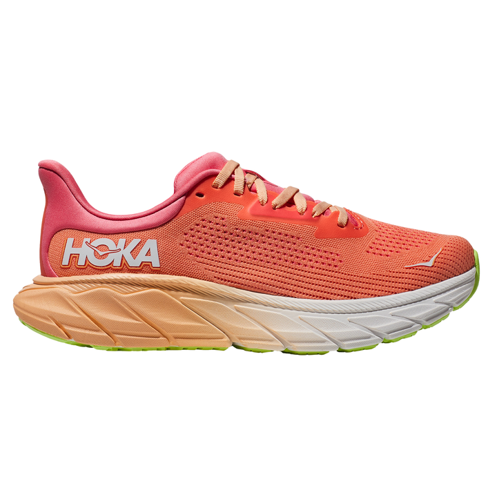 Hoka Womens Arahi 7 - Papaya/Coral - Stability