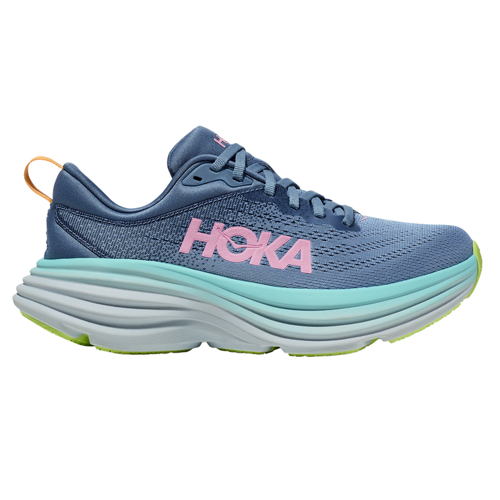 Hoka Womens Bondi 8 Wide - D Width - Shadow/Dusk - Neutral