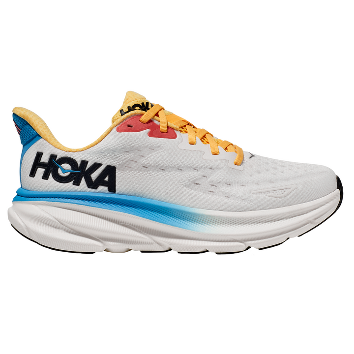 Hoka Womens Clifton 9 - Blanc de Blanc/Swim Day - Neutral