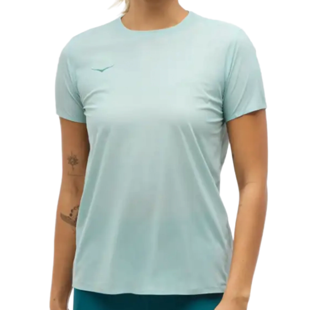 Hoka Womens Airolite Run Short Sleeve - Druzy