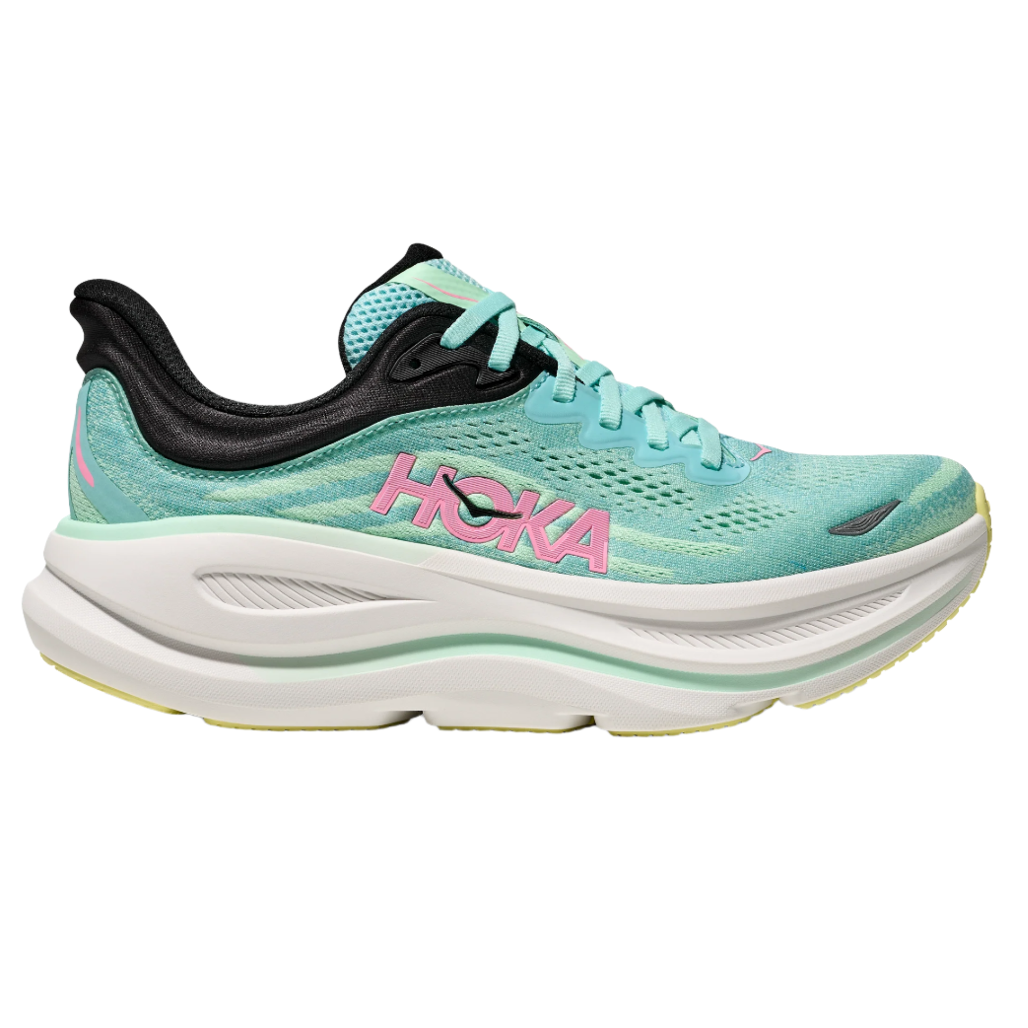 Hoka Womens Bondi 9 - Blue Spark/Mint Fluorite - Neutral - SS25