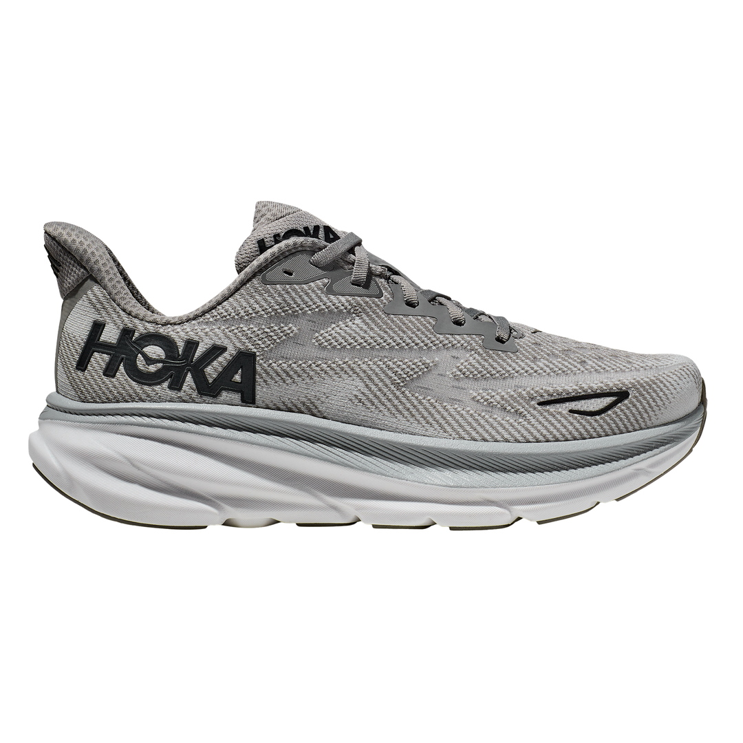 Hoka Mens Clifton 9 - Harbor Mist/Black - Neutral