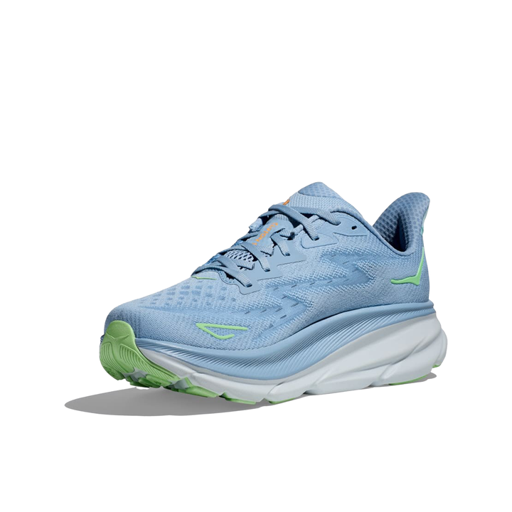 Hoka Mens Clifton 9 Wide - 2E Width - Dusk/Illusion - Neutral