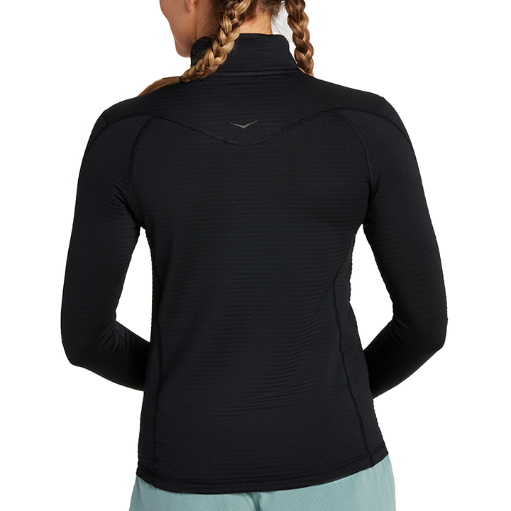 Hoka Womens 1/2 Zip - Black